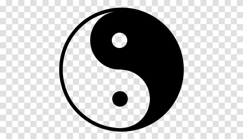 Yin And Yang Drawing Symbol Istock Black And White Ying Yang Clip Art, Gray, World Of Warcraft Transparent Png
