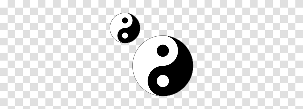 Yin And Yang, Number, Alphabet Transparent Png