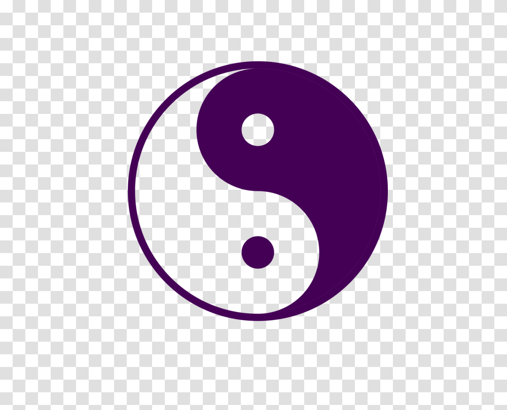 Yin And Yang Violet Purple Symbol Download, Number, Moon, Outer Space Transparent Png