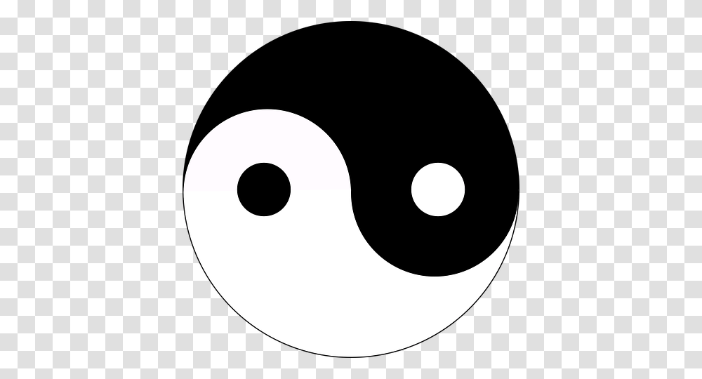 Yin Y Yang Equilibrio Native Arts Yin, Moon, Outer Space, Night, Astronomy Transparent Png