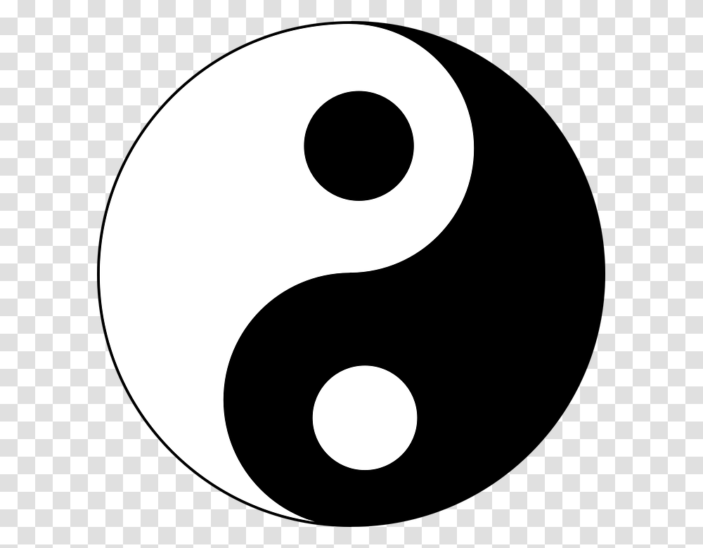Yin Yang Clipart, Alphabet, Number Transparent Png