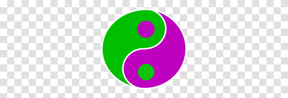 Yin Yang Green Purple Clip Art Ying Yang Symbols, Number, Logo, Trademark Transparent Png