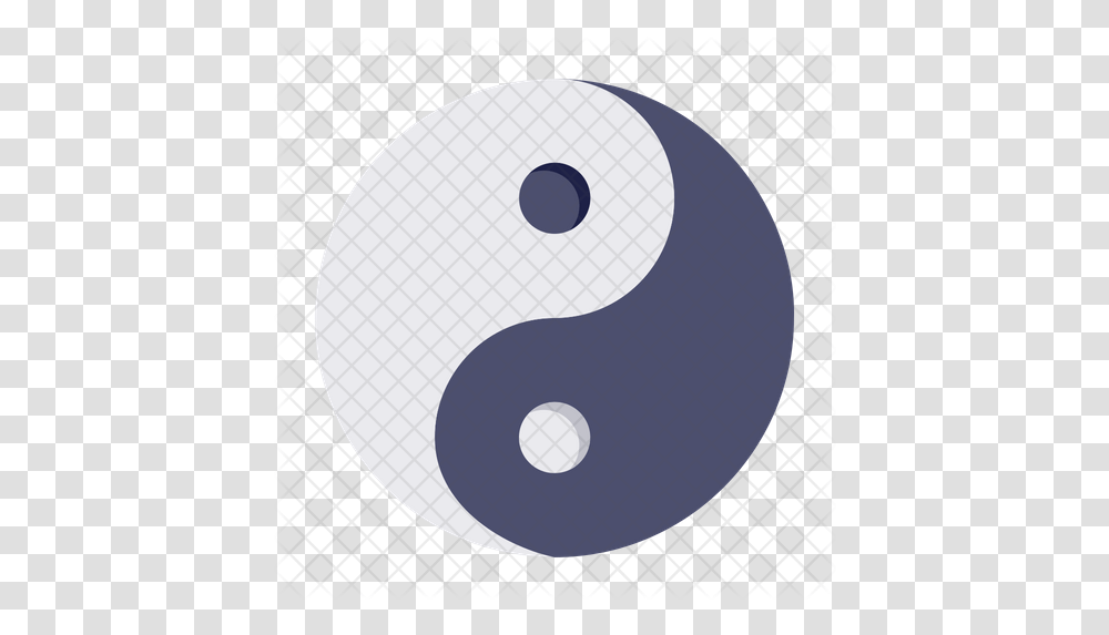 Yin Yang Icon Yin And Yang, Moon, Outer Space, Night, Astronomy Transparent Png