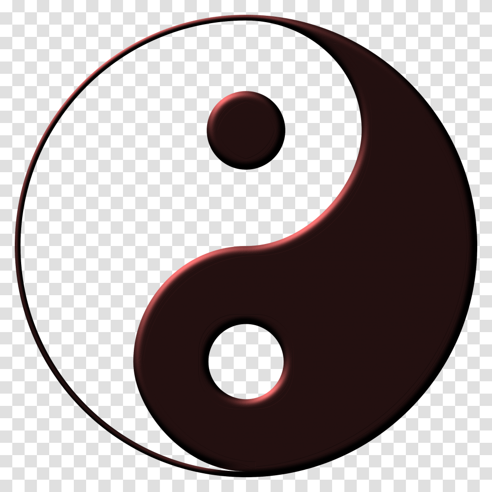 Yin Yang In Red Icons, Disk, Alphabet, Hole Transparent Png
