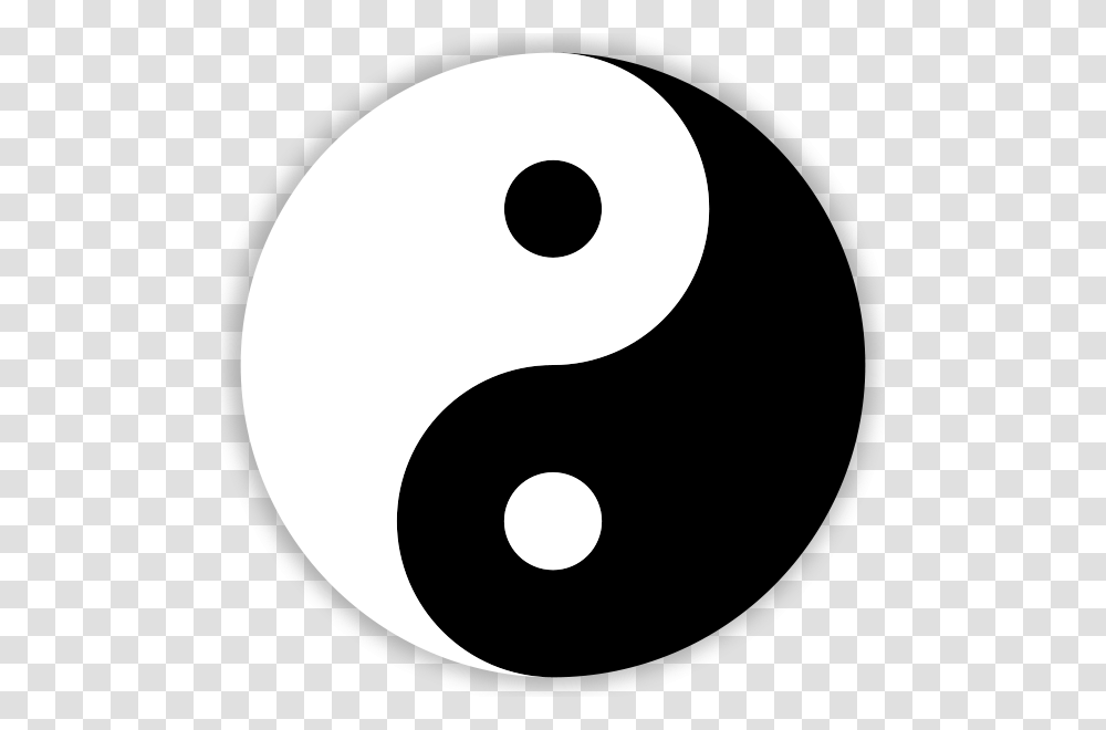 Yin Yang, Number, Alphabet Transparent Png