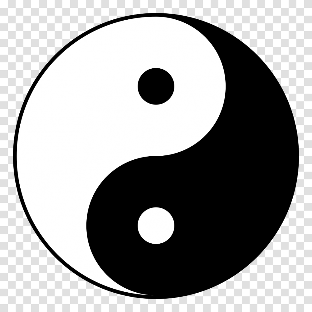 Yin Yang, Number, Moon Transparent Png