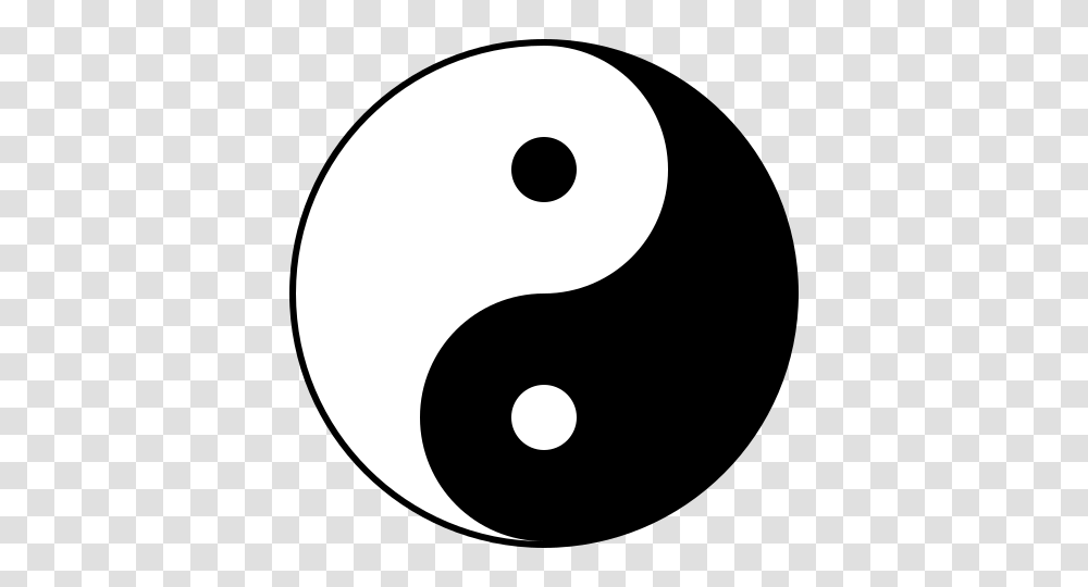 Yin Yang, Number, Moon Transparent Png