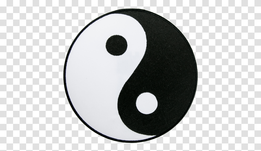 Yin Yang Patch 8 Circle, Number, Alphabet Transparent Png