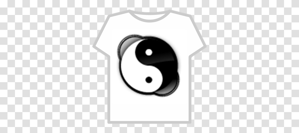 Yin Yang Skypepng Roblox Roblox Black Dragon T Shirt, Clothing, Text, Number, Symbol Transparent Png