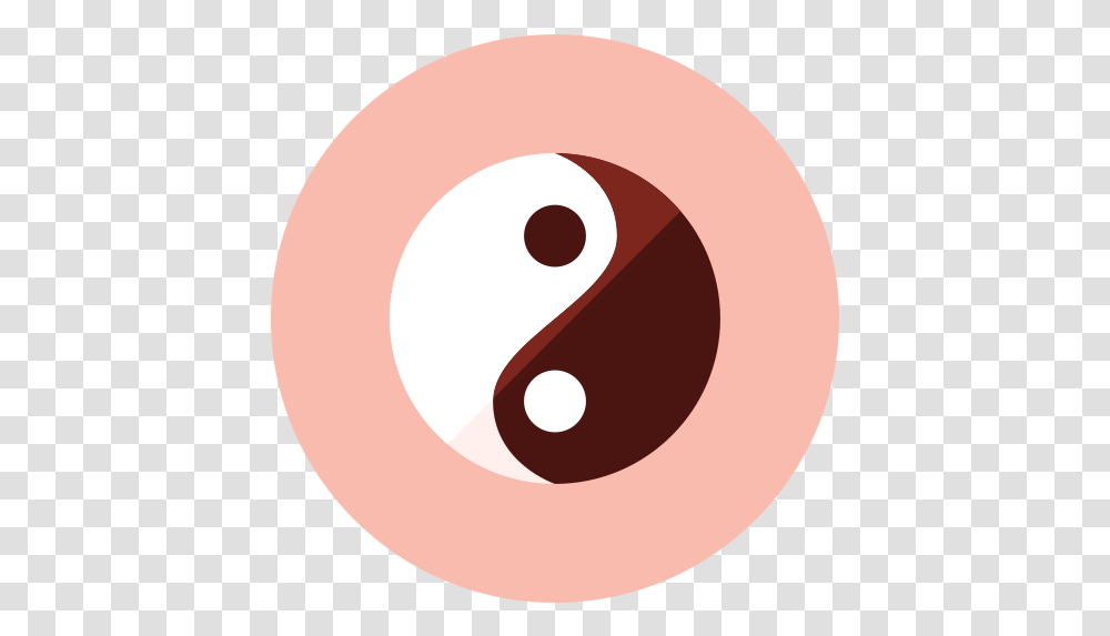 Yin Yang Symbol Free Icon Of Kameleon Simbolo Ying Yang, Number, Text, Disk, Alphabet Transparent Png
