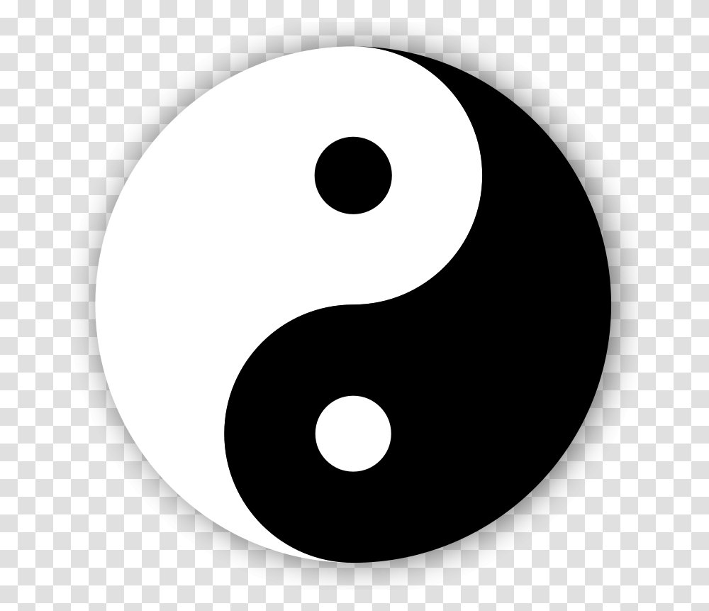 Yin Yang Symbol Yin And Yang, Number, Text, Moon, Outer Space Transparent Png