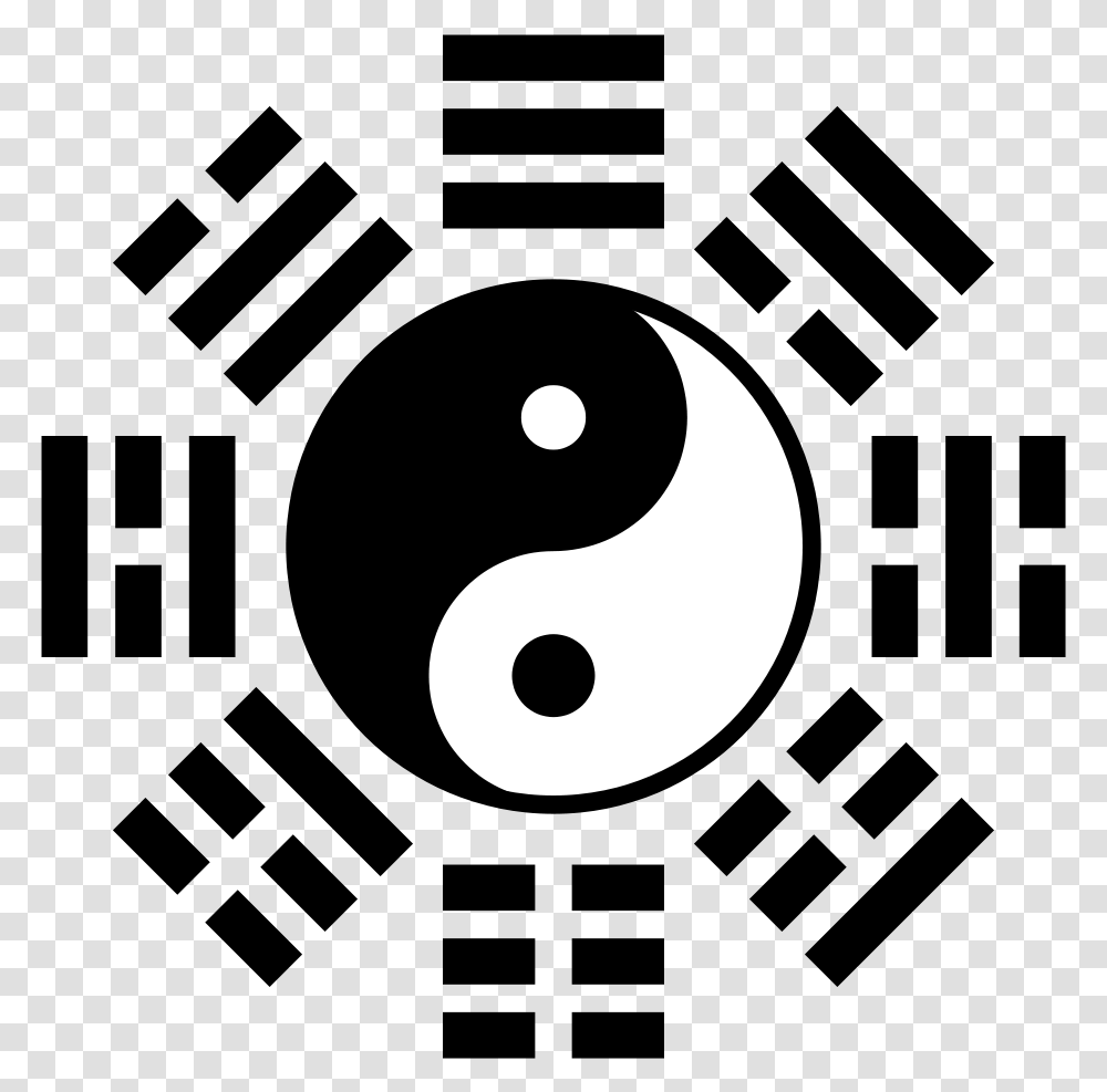 Yin Yang Yin Yang I Ching Symbol, Moon, Outer Space, Night, Astronomy Transparent Png