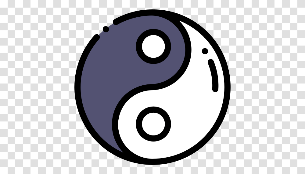 Ying Yang Free Wellness Icons Circle, Number, Symbol, Text, Logo Transparent Png