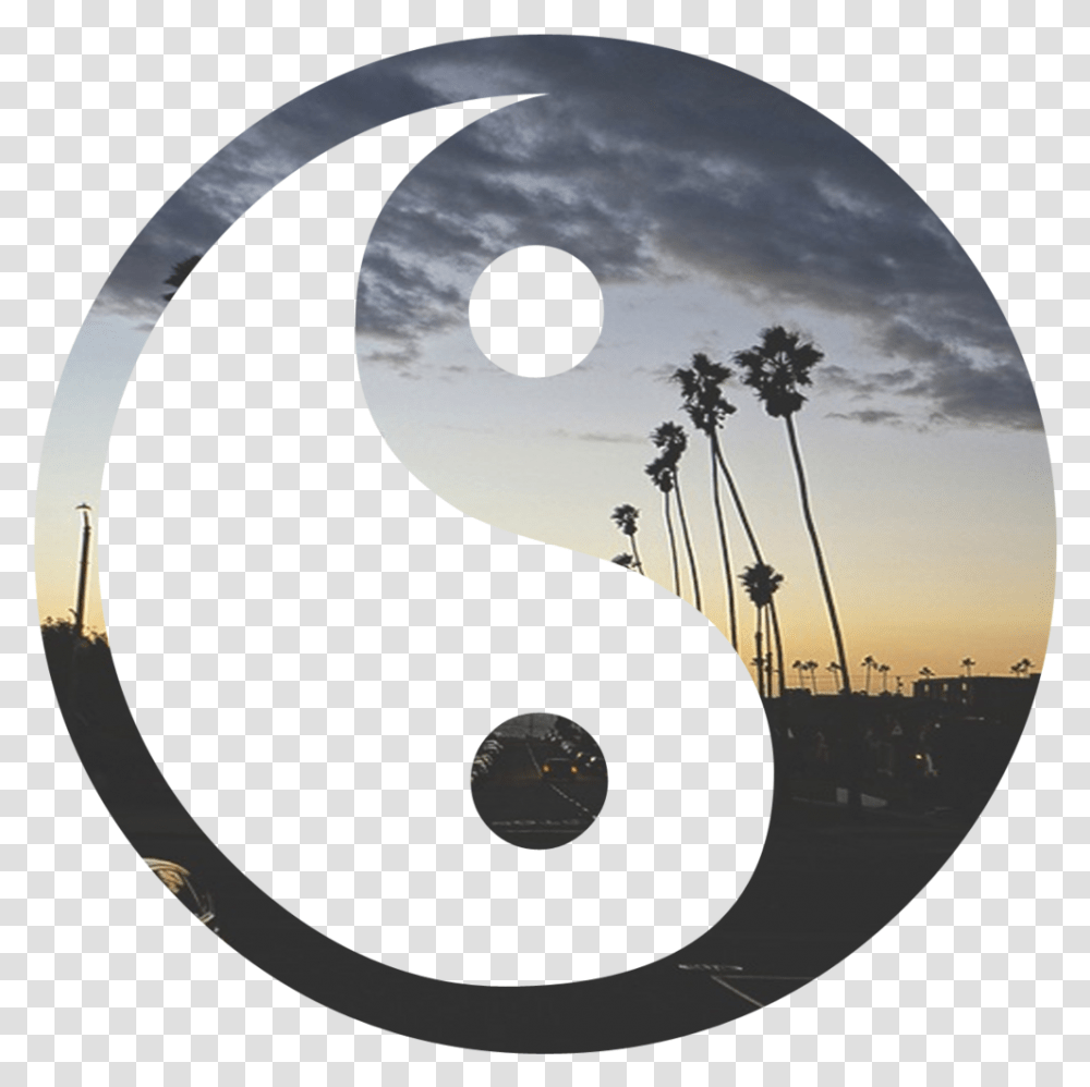 Ying Yang Image 1872989 On Favimcom Circle, Outdoors, Nature, Symbol, Astronomy Transparent Png