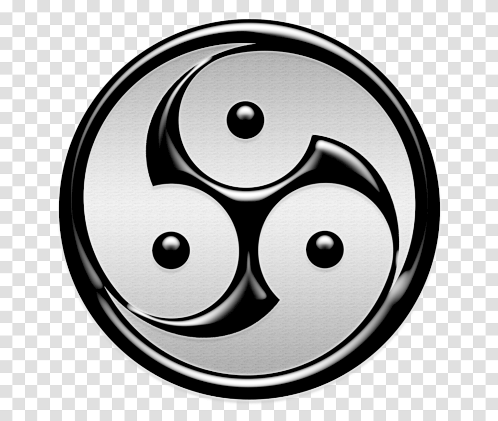 Ying Yang Tattoo Three Yin Yang Symbol, Logo, Trademark, Giant Panda, Bear Transparent Png