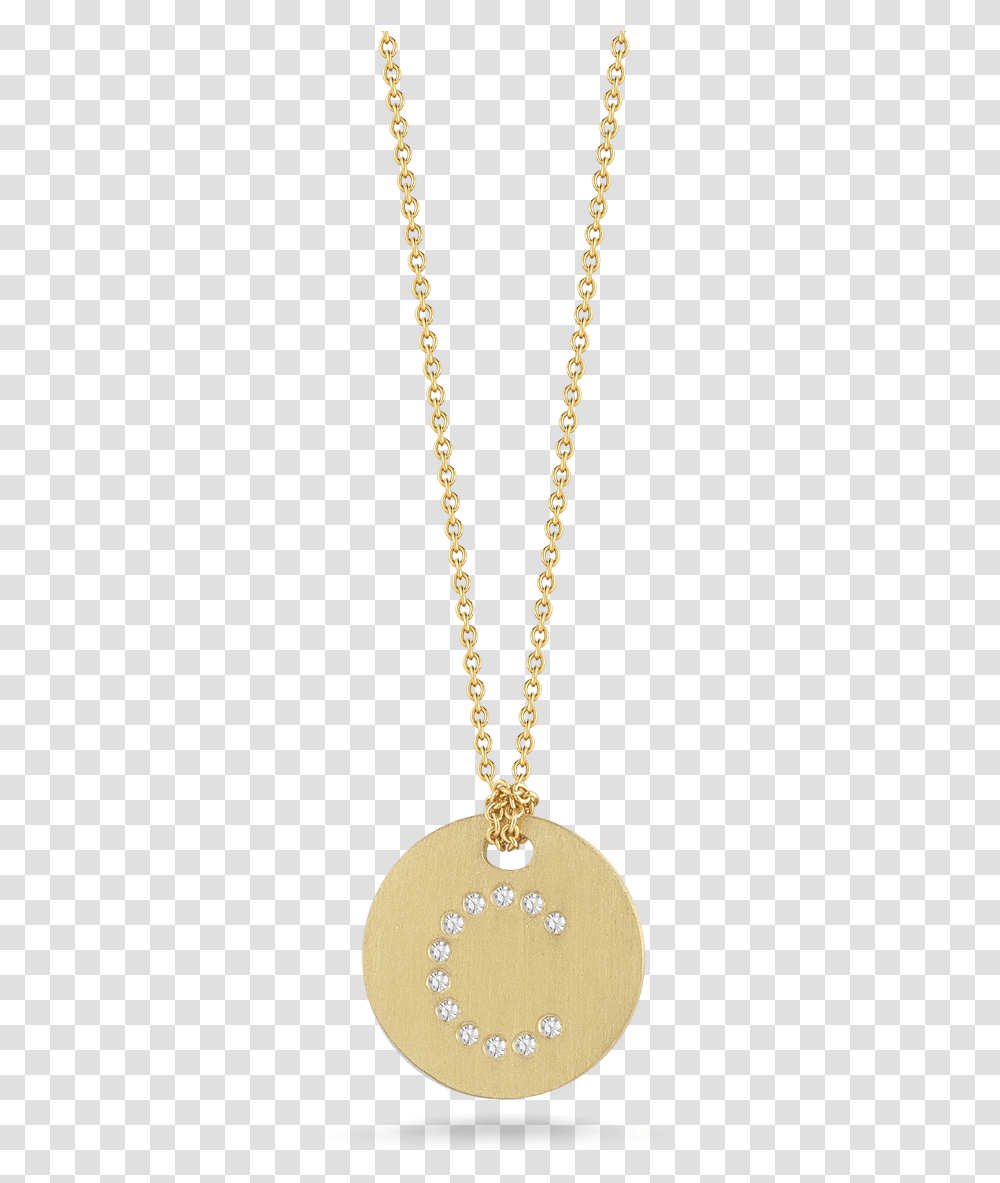 Ykle 18 K Italian Gold Disc Pendant Is Inscribed With Chain, Necklace, Jewelry, Accessories, Accessory Transparent Png