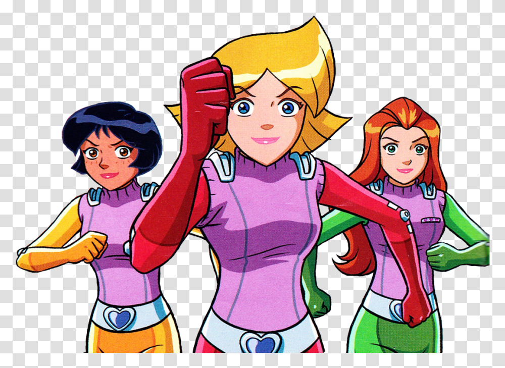 Ykle Totally Spies Information Pictures Free Downloadtotally Cartoon, Person, Comics, Book Transparent Png