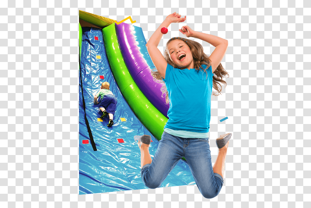 Ymca Kids Jumping, Person, Human, Inflatable, Sphere Transparent Png