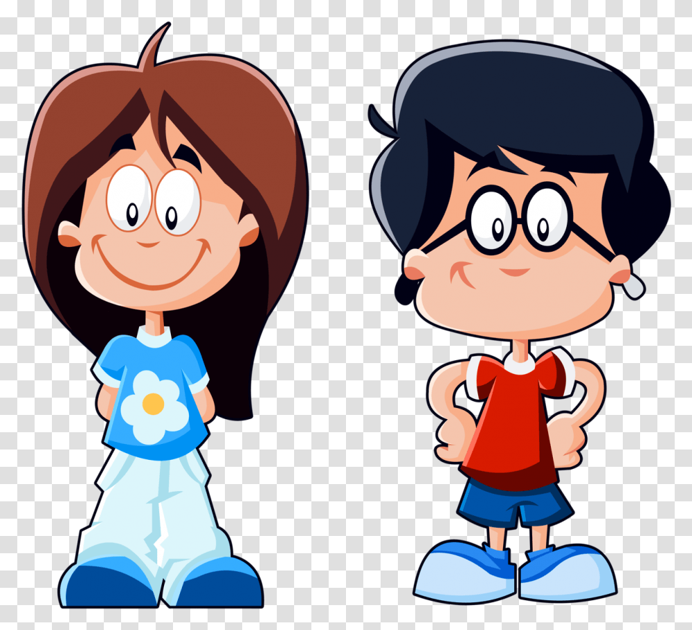 Yo Y Mi Amigo Girlfriends Guys Cute Kids Cartoon Characters, Face, Elf Transparent Png