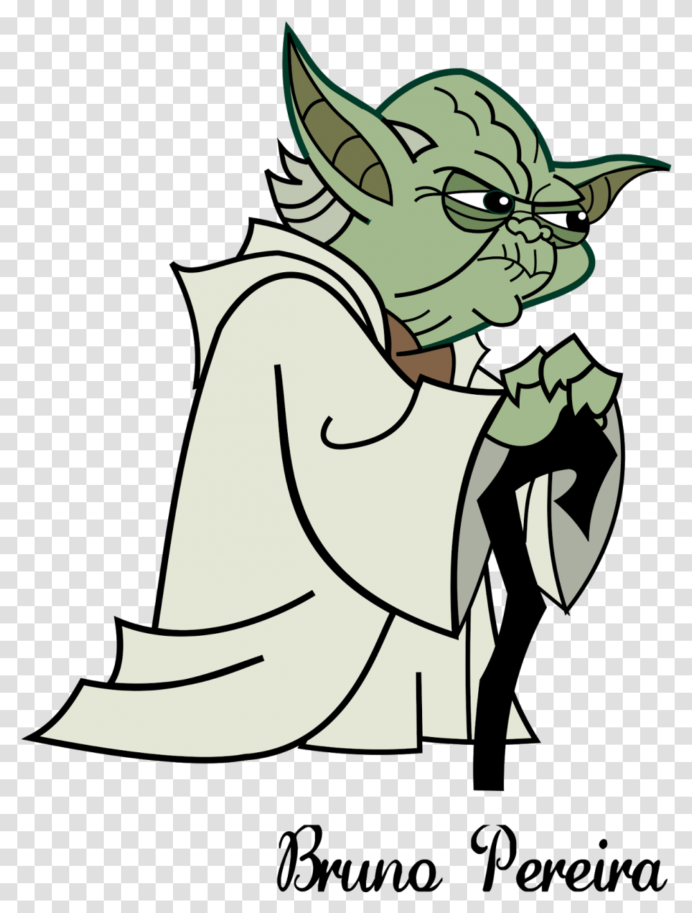 Yoda Anakin Skywalker Star Wars The Clone Luke Cartoon Star Wars Characters, Person, Human, Manga, Comics Transparent Png