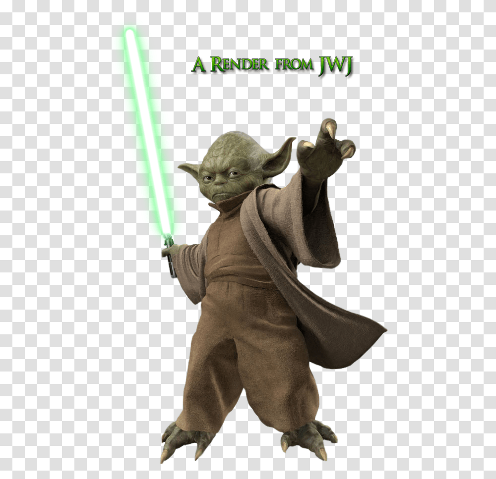 Yoda Clip Art Black And White Library Star Wars Characters, Figurine, Costume, Person Transparent Png