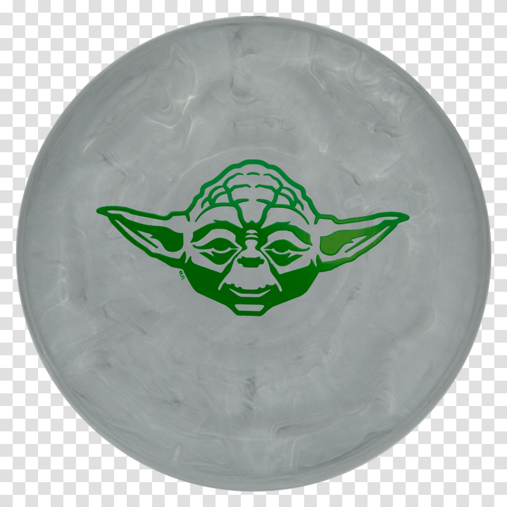 Yoda D Challenger Hot Stamp Golf Disc Star Wars Yoda Symbol, Ball, Logo, Trademark, Team Transparent Png
