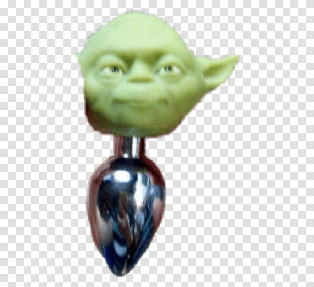 Yoda Head Cursed Yoda Memes, Glass, Sweets, Food, Confectionery Transparent Png