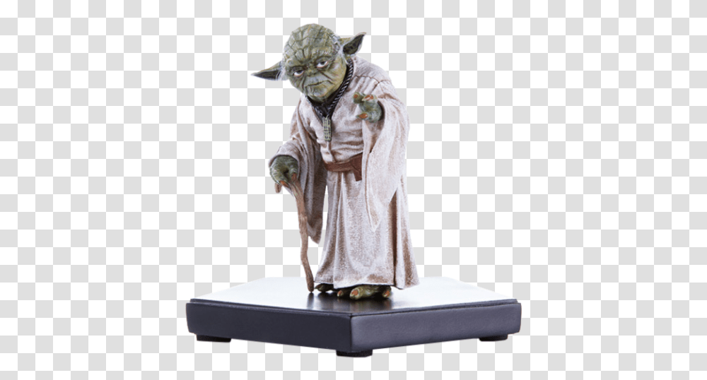 Yoda Iron Studios 1, Figurine, Sculpture, Statue Transparent Png