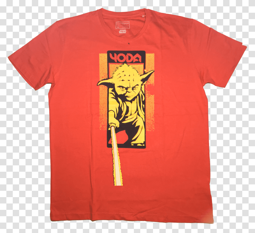 Yoda Lightsaber, Apparel, T-Shirt, Sleeve Transparent Png