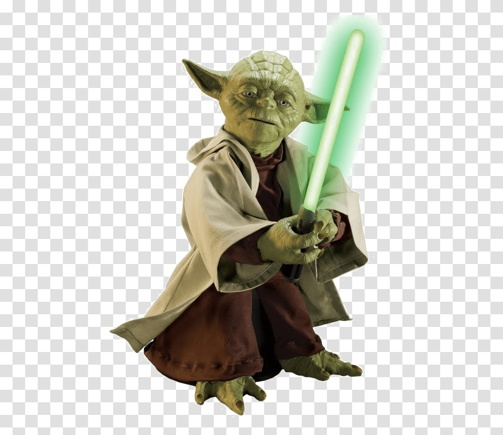 Yoda Star Wars Image Star Wars Master Yoda, Figurine, Person, Costume Transparent Png