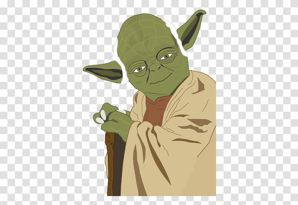 Yoda Star Wars Tshirt Illustration, Face, Person, Head, Clothing Transparent Png