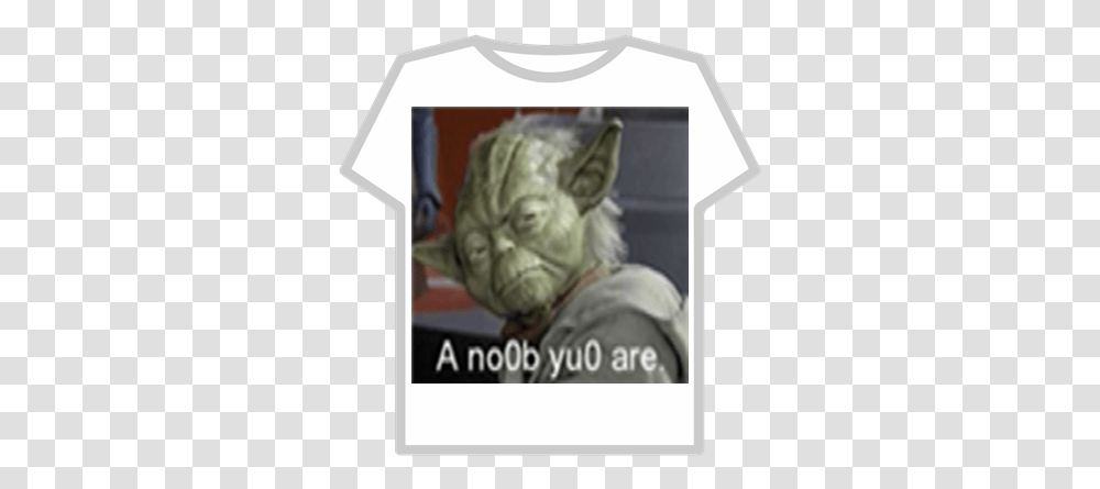 Yoda T Shirt Zamasu Roblox, Clothing, Person, Statue, Sculpture Transparent Png