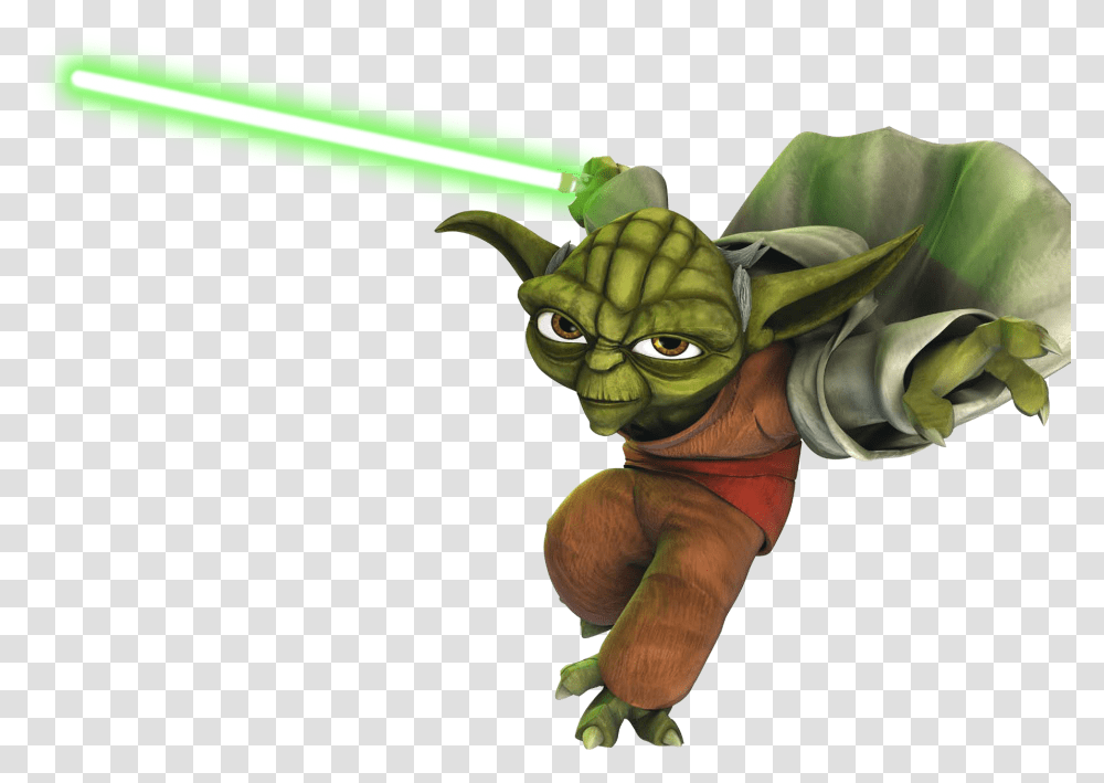Yoda The Clone Wars, Animal, Person, Mammal, Gun Transparent Png