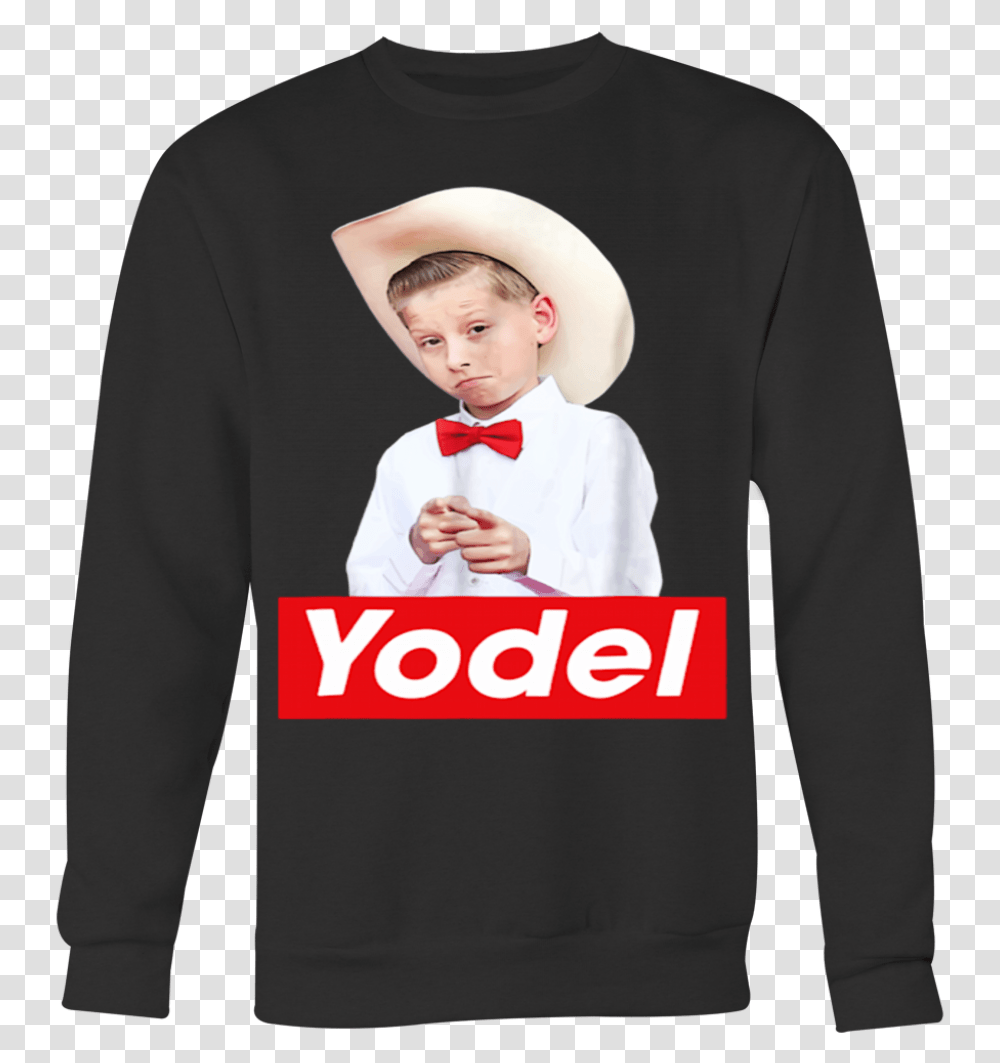 Yodel Boy Singing T Shirt Long Sleeved T Shirt, Person, Hat, Tie Transparent Png
