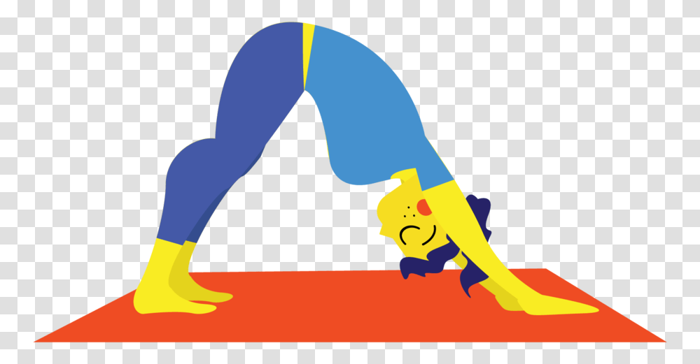 Yoga Figures 07 Press Up, Working Out, Sport, Exercise, Sports Transparent Png