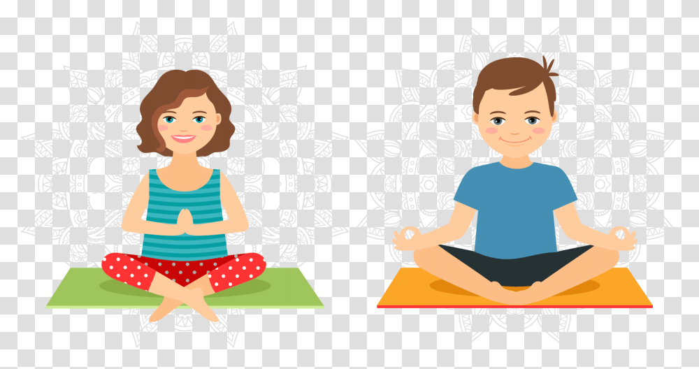 Yoga For Children And Teenagers Yoga Children, Person, Human, Doodle, Drawing Transparent Png
