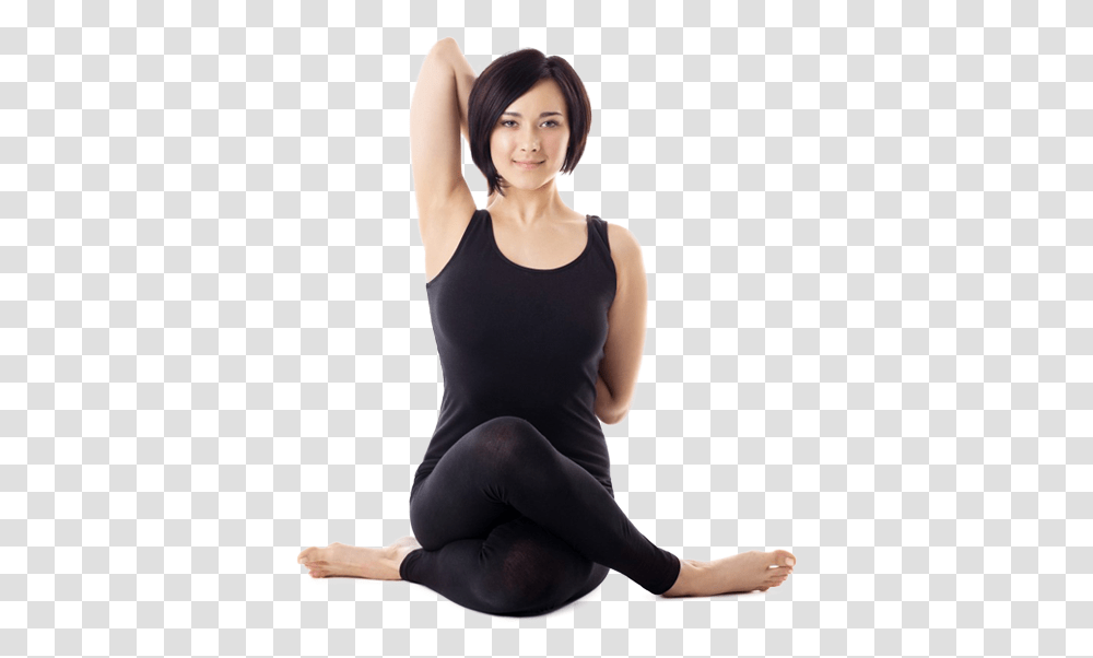 Yoga For Weight Gain For Female, Sitting, Person, Human, Woman Transparent Png