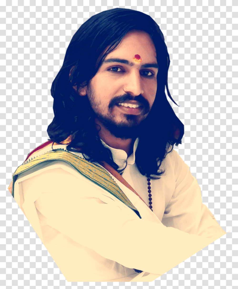Yoga Guru Gurudev Human, Face, Person, Beard, Portrait Transparent Png