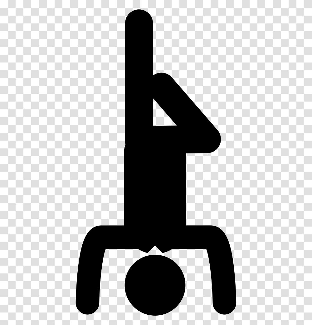 Yoga Icon Svg Inverted Man, Number, Sign Transparent Png