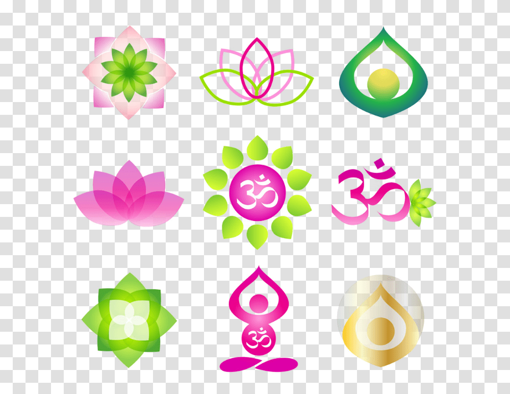 Yoga Logo Yoga Om Logos Hd, Pattern, Floral Design Transparent Png