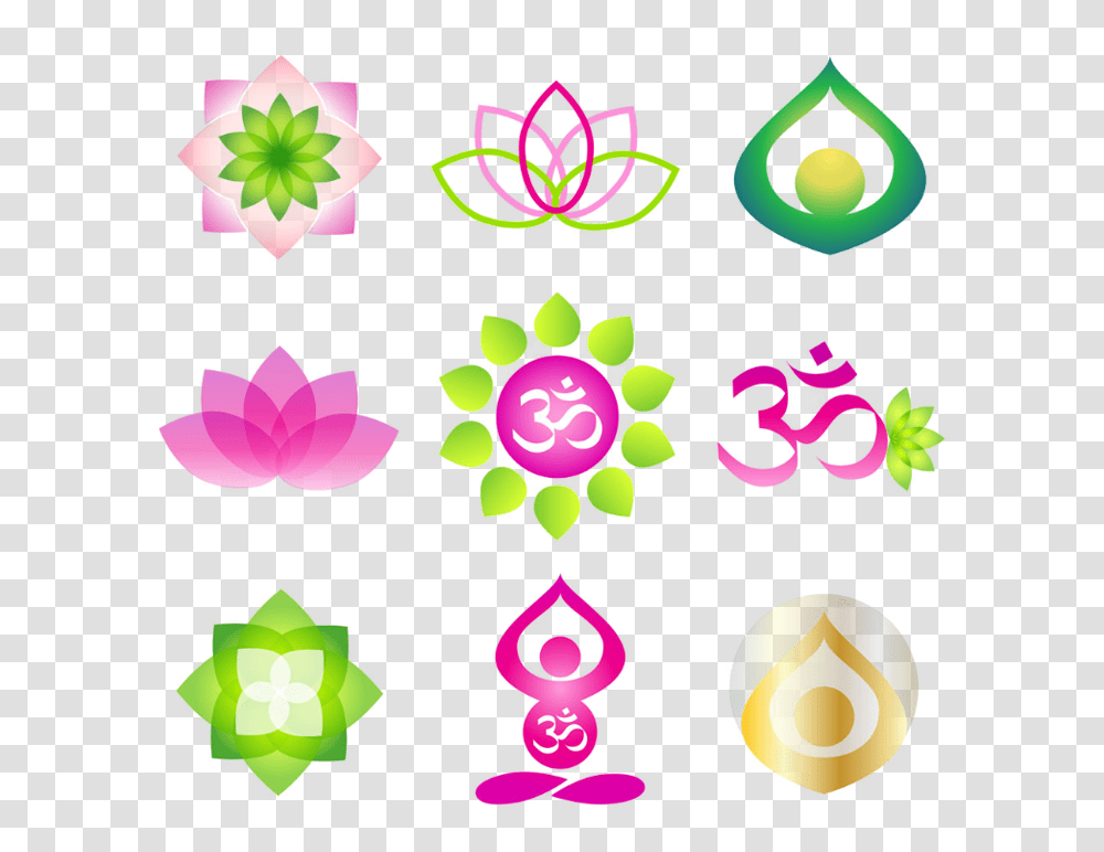 Yoga Logo Yoga Om Logos Hd Pattern Floral Design Transparent Png Pngset Com