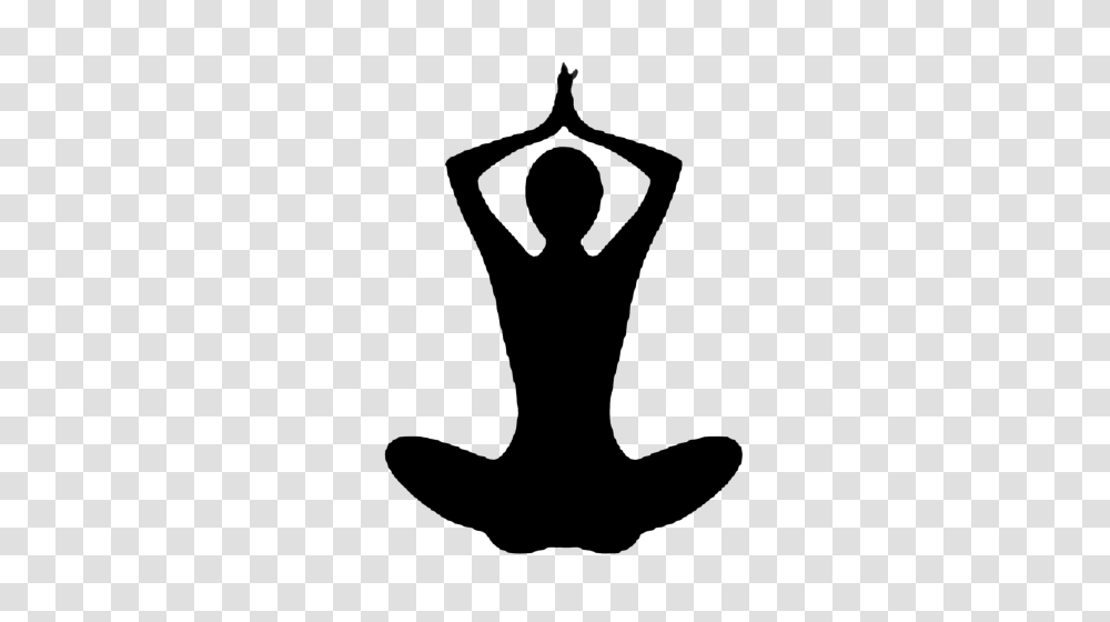 Yoga Mini Market Sprouting Acres, Silhouette, Stencil, Person, Human Transparent Png