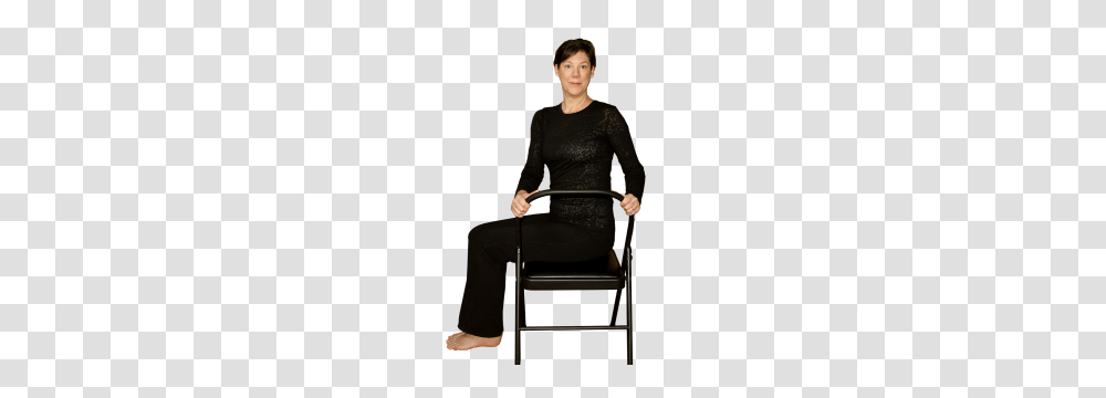 Yoga Moves That Dissolve Daily Stress, Chair, Furniture, Person Transparent Png