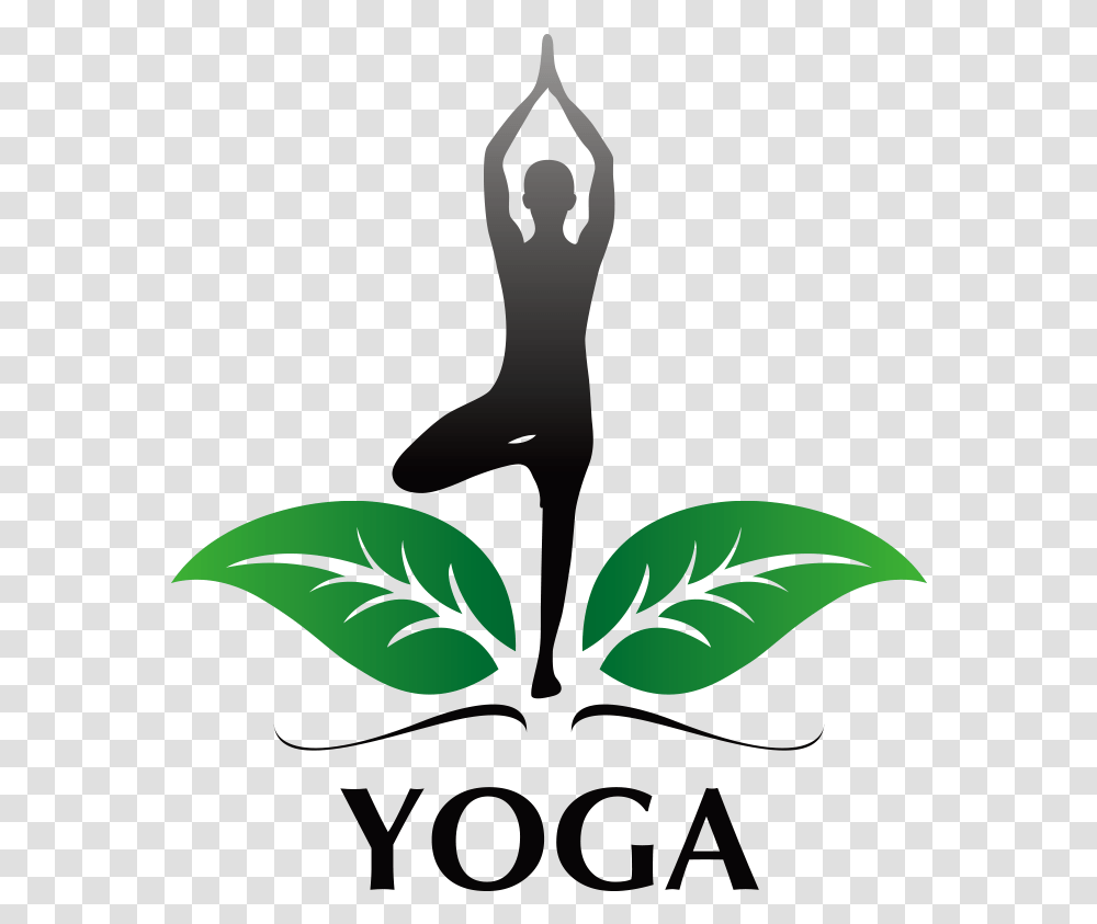 Yoga Poses Clipart Yoga Pose Logo Design, Leaf, Plant, Silhouette, Vegetation Transparent Png