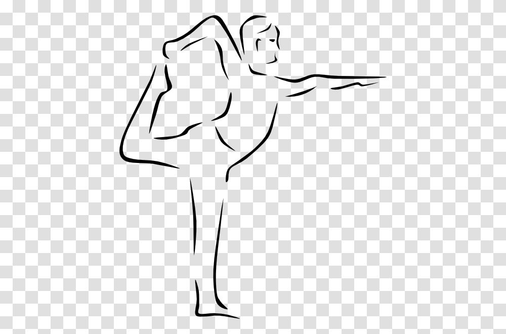 Yoga Poses Stylized Clip Art, Stencil, Bow, Dance, Drawing Transparent Png