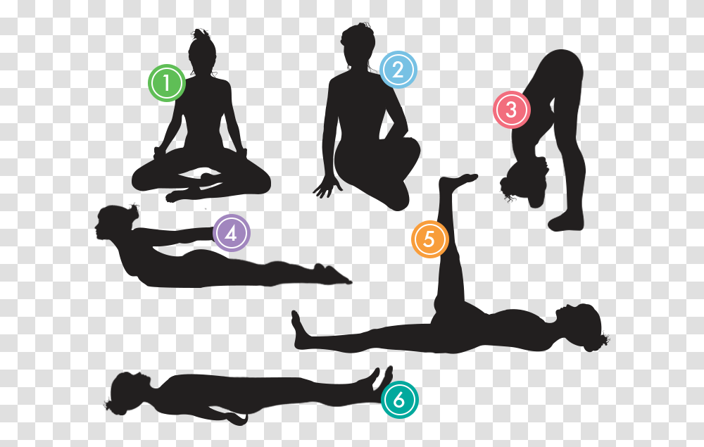Yoga Poses To Do Before Bed Illustration, Light, Poster, Advertisement Transparent Png