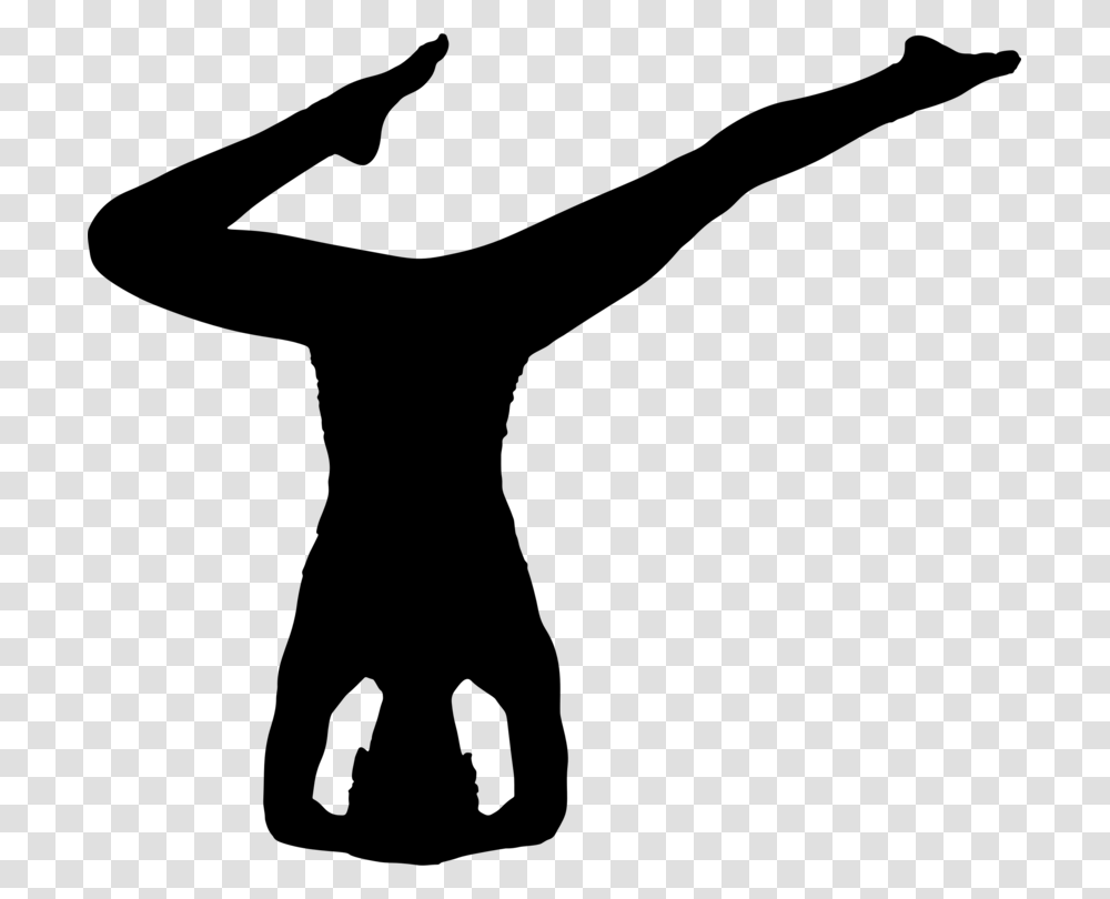 Yoga Silhouette Computer Icons Exercise Asana, Gray, World Of Warcraft Transparent Png