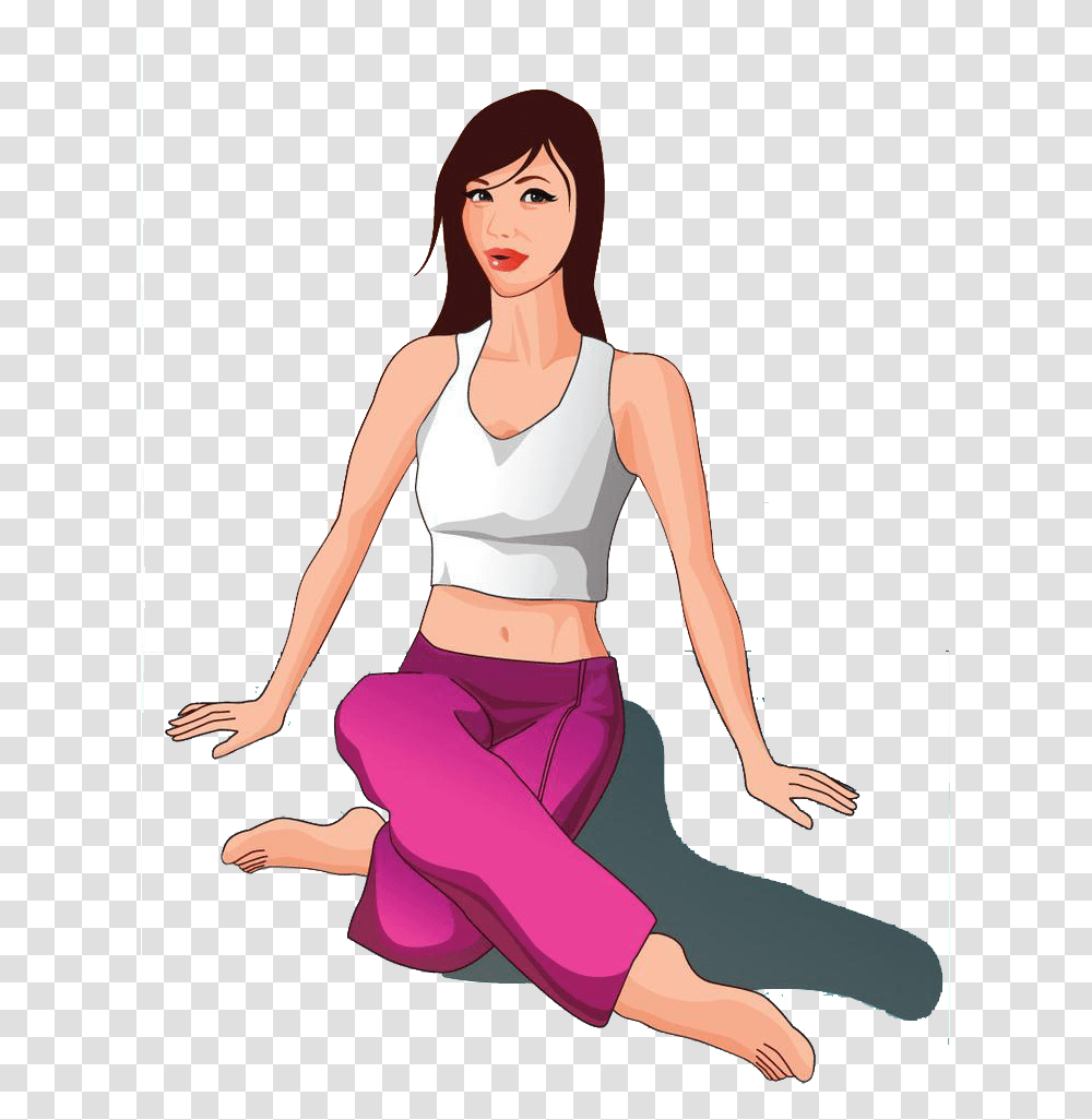 Yoga, Sport, Person, Pants Transparent Png