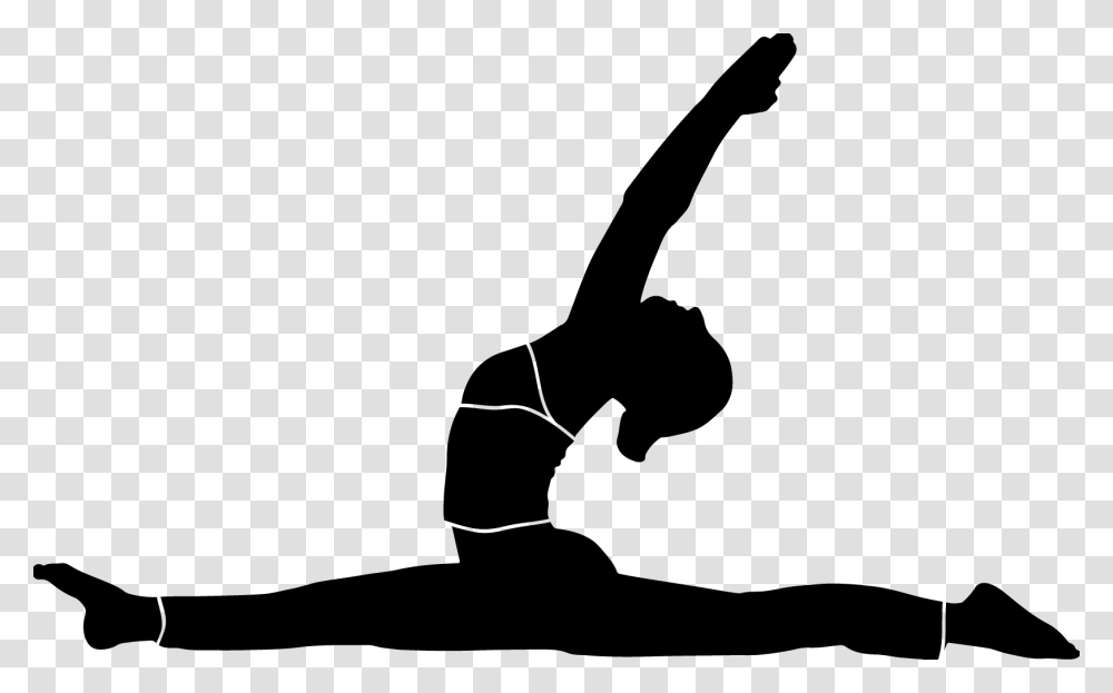 Yoga, Sport, Person, Silhouette, Kneeling Transparent Png