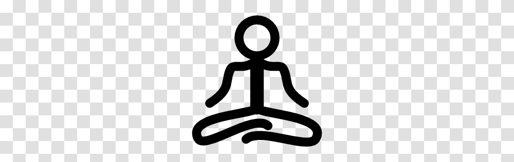 Yoga Stick Figure Clipart Free Clipart, Logo, Trademark, Hook Transparent Png